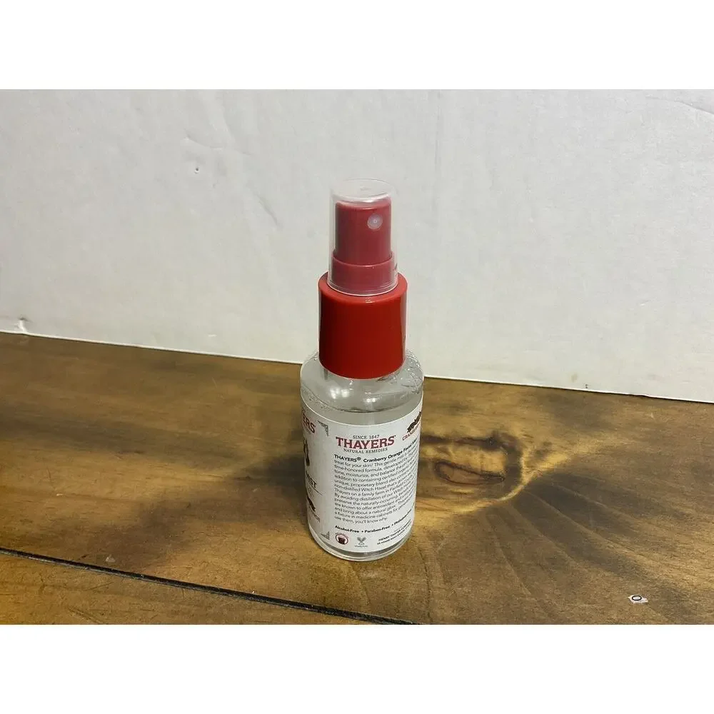 Thayers Facial Mist Witch Hazel Cranberry Orange 3 Oz Aloe Vera Formula